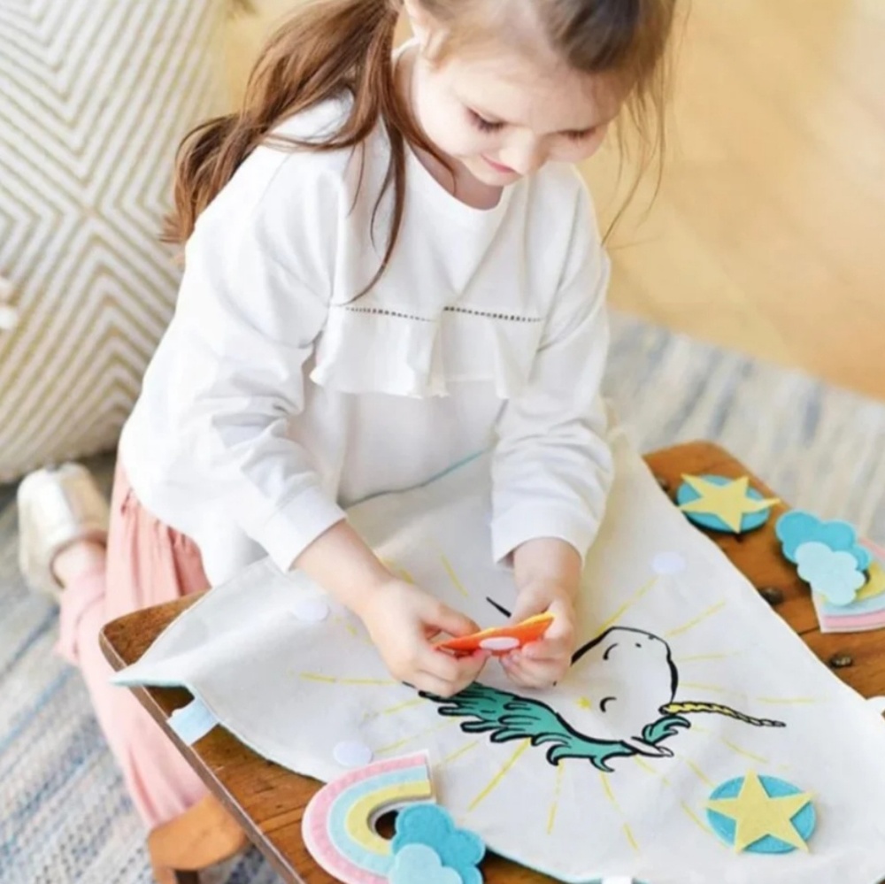 Seedling Littles Unicorn Magical Hero Cape DIY